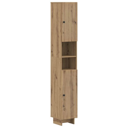 Шкаф за баня с отворена рафт EDE Дъб артизан 30 x 31 x 190 см