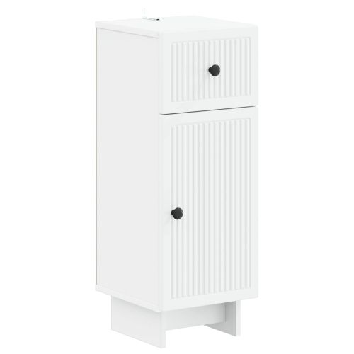 Шкаф за баня EDE Бяло 30 x 31 x 80 см Инженерна дървесина