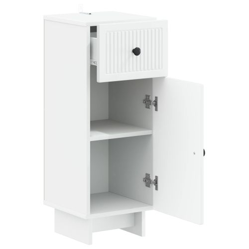 Шкаф за баня EDE Бяло 30 x 31 x 80 см Инженерна дървесина