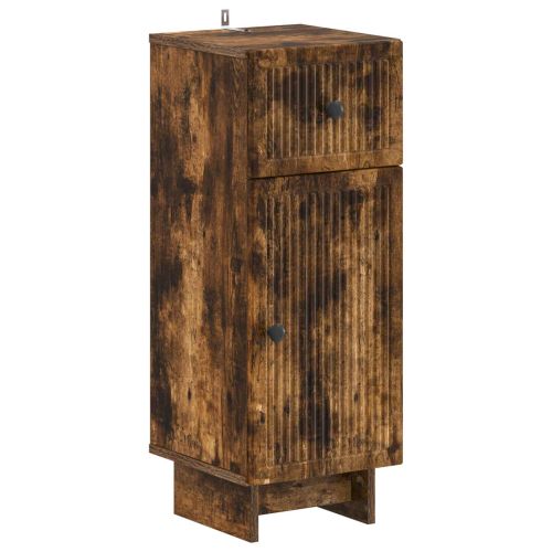 Шкаф за баня EDE Опушен дъб 30 x 31 x 80 см Инженерна дървесина