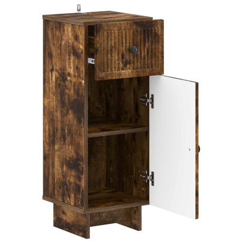 Шкаф за баня EDE Опушен дъб 30 x 31 x 80 см Инженерна дървесина