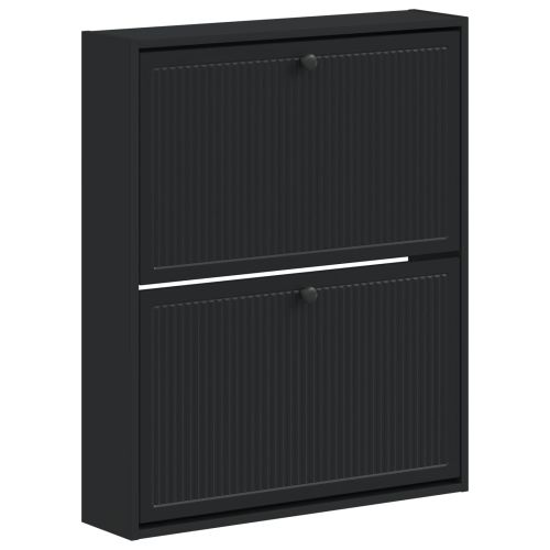 Стенно шкафче за обувки EDE 71 x 17 x 86 см Инженерна дървесина