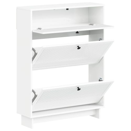 Шкаф за обувки EDE 78 x 24 x 103 см Инженерна дървесина