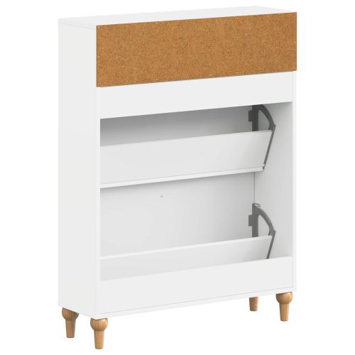 Шкаф за обувки ALKMAAR 78 x 24 x 103 см Инженерна дървесина