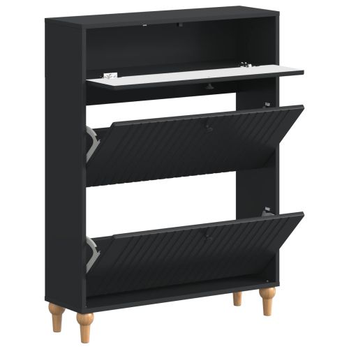 Шкаф за обувки ALKMAAR 78 x 24 x 103 см Инженерна дървесина