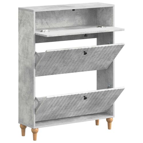 Шкаф за обувки ALKMAAR 78 x 24 x 103 см Инженерна дървесина