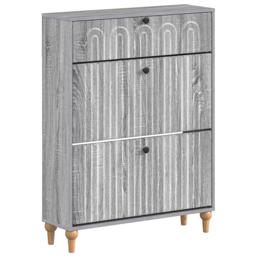 Шкаф за обувки ALKMAAR 78 x 24 x 103 см Инженерна дървесина