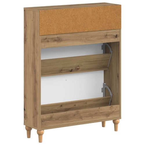 Шкаф за обувки ALKMAAR 78 x 24 x 103 см Инженерна дървесина