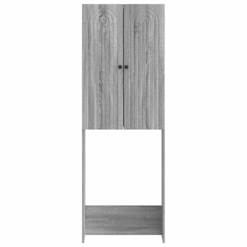 Тоалетна Шкаф ALKMAAR Сив Сонома 66 x 25,5 x 190 см
