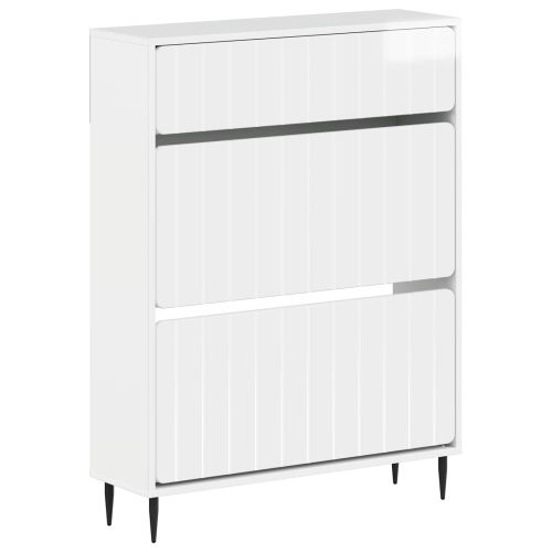 Шкаф за обувки ZWOLLE 78 x 24 x 103 см Инженерна дървесина