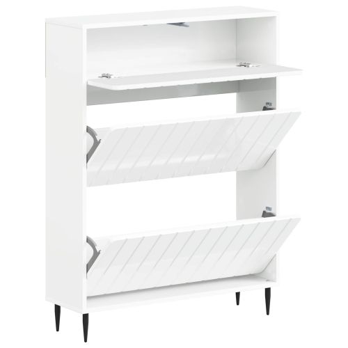 Шкаф за обувки ZWOLLE 78 x 24 x 103 см Инженерна дървесина