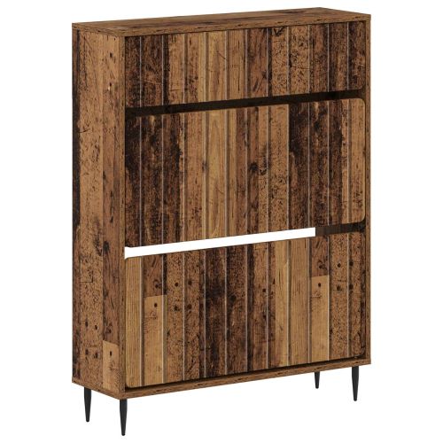 Шкаф за обувки ZWOLLE 78 x 24 x 103 см Инженерна дървесина