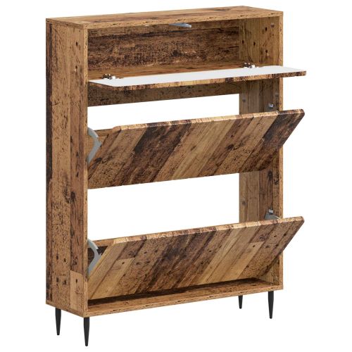 Шкаф за обувки ZWOLLE 78 x 24 x 103 см Инженерна дървесина