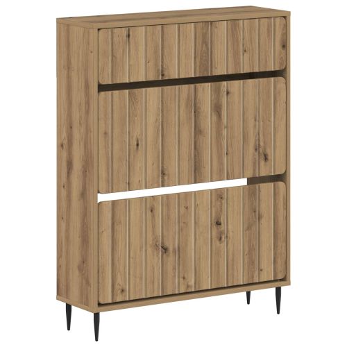Шкаф за обувки ZWOLLE 78 x 24 x 103 см Инженерна дървесина