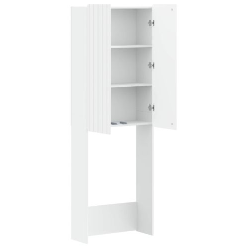 Тоалетна Шкаф ZWOLLE Бяло 66 x 25,5 x 190 см