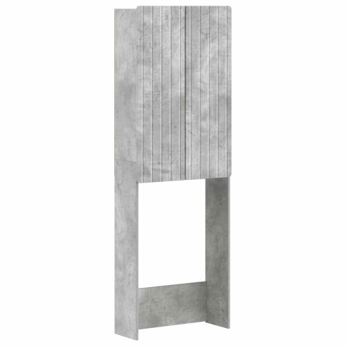 Тоалетна Шкаф ZWOLLE Бетонно сиво 66 x 25,5 x 190 см