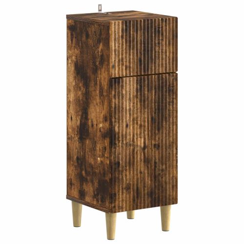 Шкаф за баня ARNHEM Опушен дъб 30 x 31 x 80 см