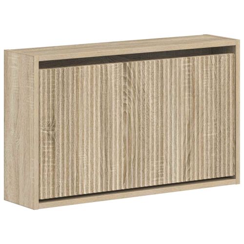 Стенно шкафче за обувки ARNHEM 71 x 17 x 43 см Дъб сонома