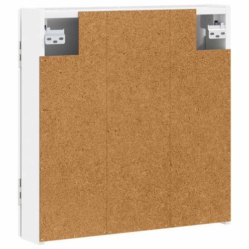 Кабинет за дартборд ARNHEM Бяло 52,5 x 10,5 x 53,5 см