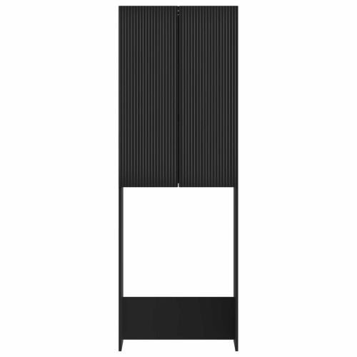 Тоалетна Шкаф ARNHEM Черно 66 x 25,5 x 190 см