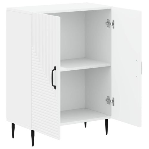 Шкаф за баня HAARLEM Бяло 59,5 x 31 x 80 см Инженерна дървесина