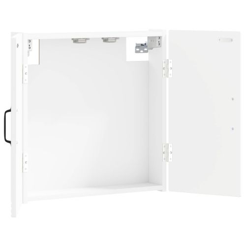 Кабинет за дартборд HAARLEM Бяло 52,5 x 10,5 x 53,5 см