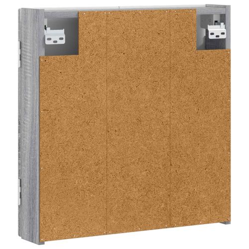 Кабинет за дартборд HAARLEM Сив Сонома 52,5 x 10,5 x 53,5 см