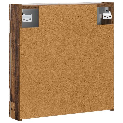 Кабинет за дартборд HAARLEM Старо дърво 52,5 x 10,5 x 53,5 см