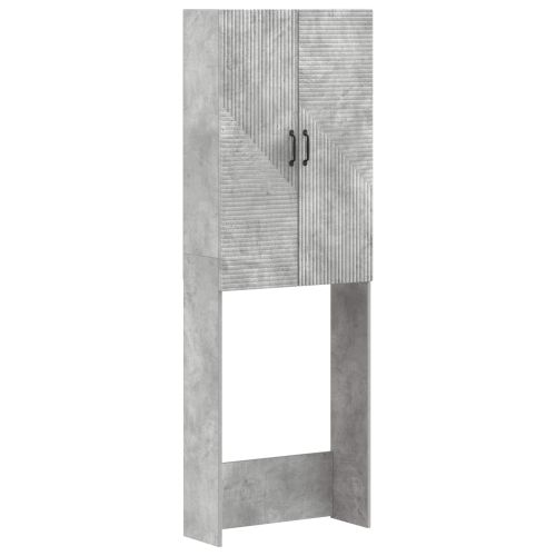Тоалетна Шкаф HAARLEM Бетонно сиво 66 x 25,5 x 190 см