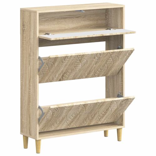 Шкаф за обувки DELFT 78 x 24 x 103 см Инженерна дървесина