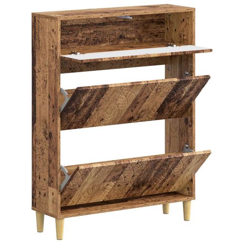 Шкаф за обувки DELFT 78 x 24 x 103 см Инженерна дървесина
