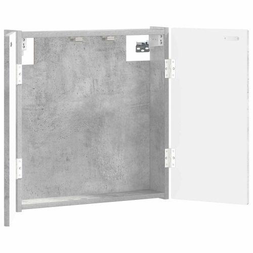 Кабинет за дартборд DELFT Бетонно сиво 52,5 x 10,5 x 53,5 см