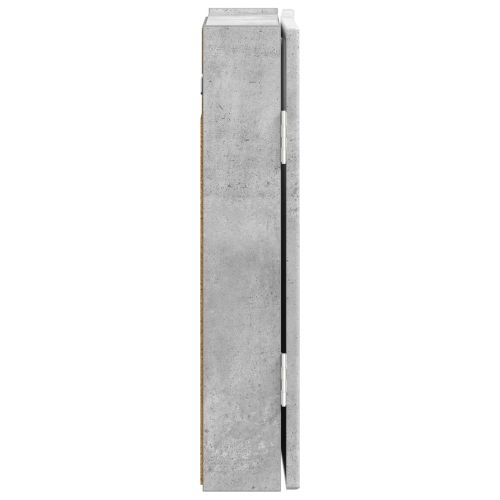 Кабинет за дартборд DELFT Бетонно сиво 52,5 x 10,5 x 53,5 см