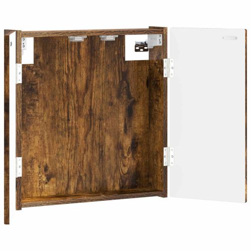 Кабинет за дартборд DELFT Опушен дъб 52,5 x 10,5 x 53,5 см