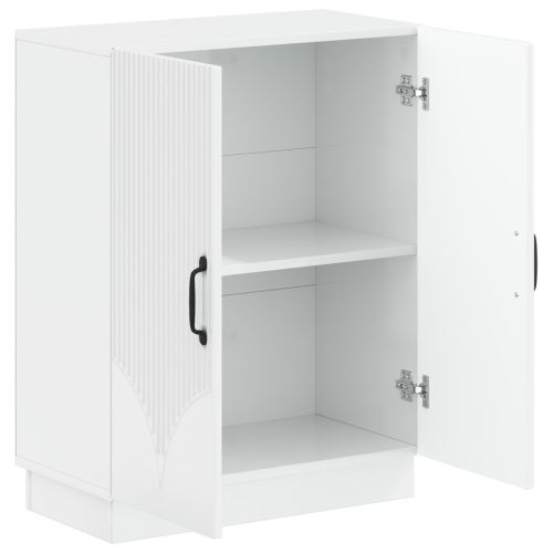 Шкаф за баня HOORN Бял гланц 59,5 x 31 x 77 см