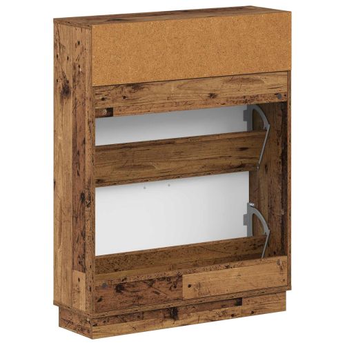 Шкаф за обувки HOORN 78 x 24 x 100 см Инженерна дървесина