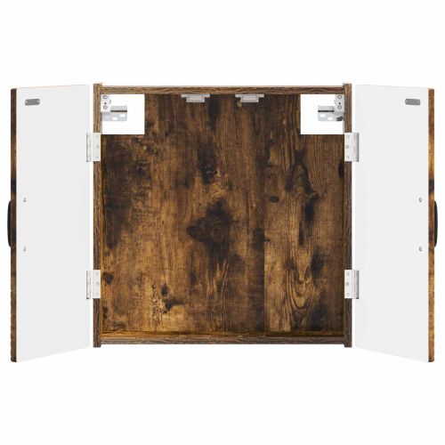 Кабинет за дартборд HOORN Опушен дъб 52,5 x 10,5 x 53,5 см