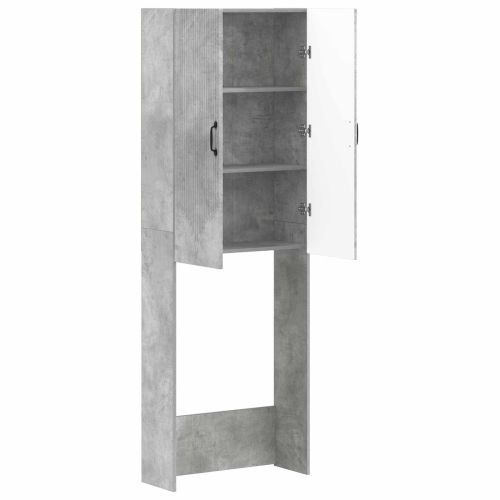 Тоалетна Шкаф HOORN Бетонно сиво 66 x 25,5 x 190 см