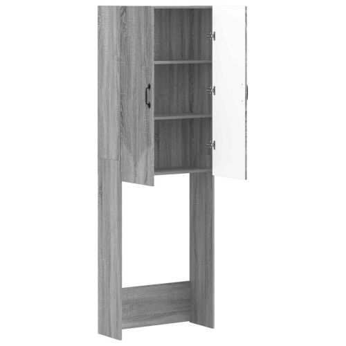 Тоалетна Шкаф HOORN Сив Сонома 66 x 25,5 x 190 см