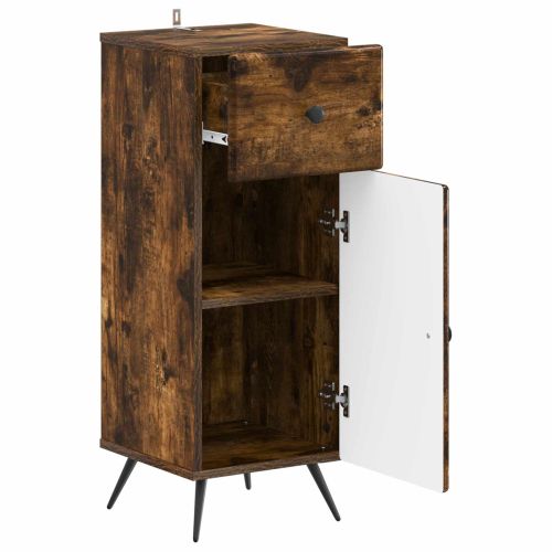 Шкаф за баня BREDA Опушен дъб 30 x 31 x 80 см