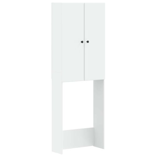 Тоалетна Шкаф BREDA Бяло 66 x 25,5 x 190 см Инженерна дървесина