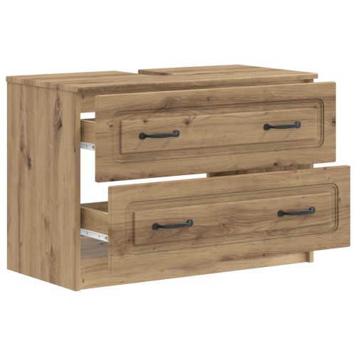 Шкаф за мивка в баня UTRECHT Дъб артизан 82 x 41 x 56 см