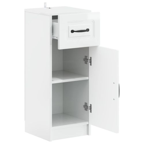 Шкаф за баня UTRECHT Бял гланц 30 x 31 x 77 см