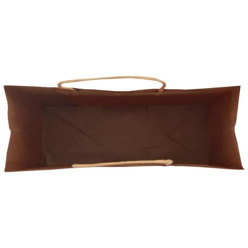 Хартиени торбички 250 бр с дръжки сини 45x17x48 см