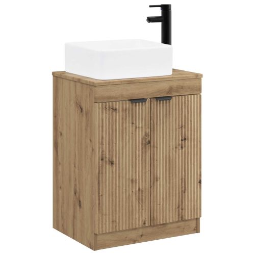 Комплект мебели за баня Дъб артизан Инженерна дървесина