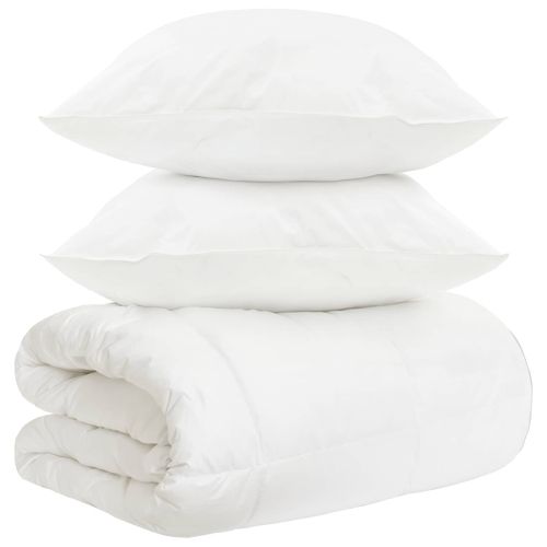 Комплект завивки 3 бр. Бяло Бамбукови влакна