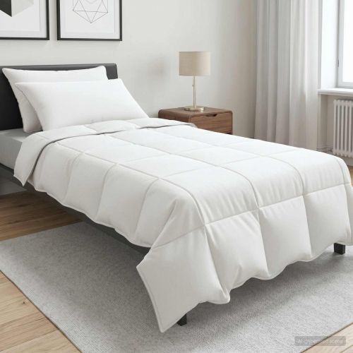 Комплект завивки и възглавници 3 бр. 135 x 220 см Зима 400 г/бр