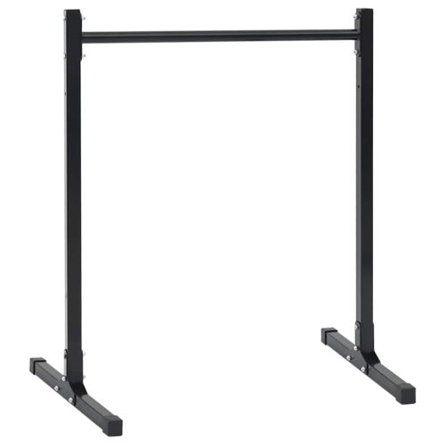 Станция за дупка 2 бр. Черно 55 x 90 x 104.5 см