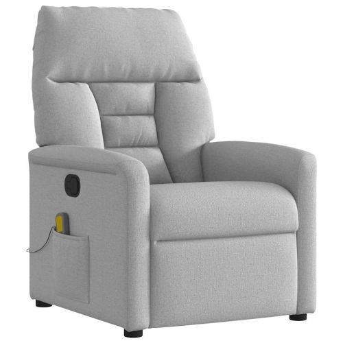 Масажен стол за лежанка Cloud Grey Fabric