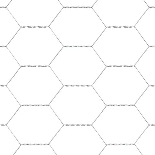Кокошарник Сребристо 1000 x 200 x 200 см Поцинкована стомана